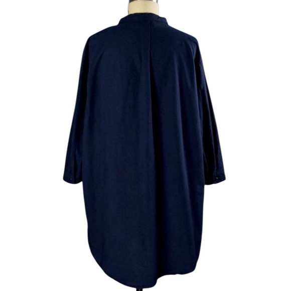 Pomander Place Polly Dress Large | French Navy | 3/4 Sleeve | Pockets - Picture 6 of 7